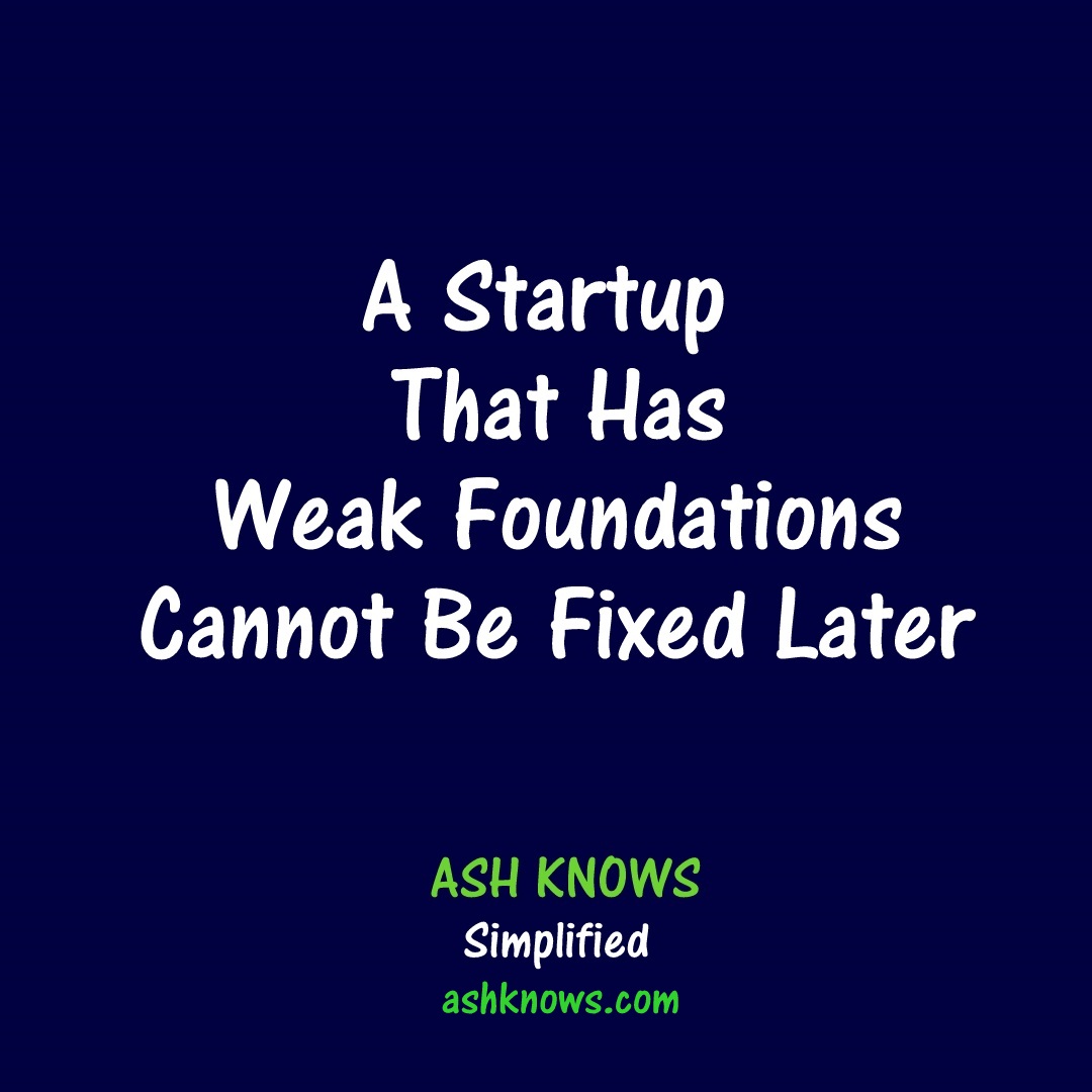 Weak Startups