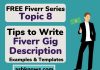 Best Fiverr Gig Description Samples Templates - ASH KNOWS
