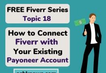 Connect Fiverr with Your Existing Payoneer Accont - ASH KNOWS