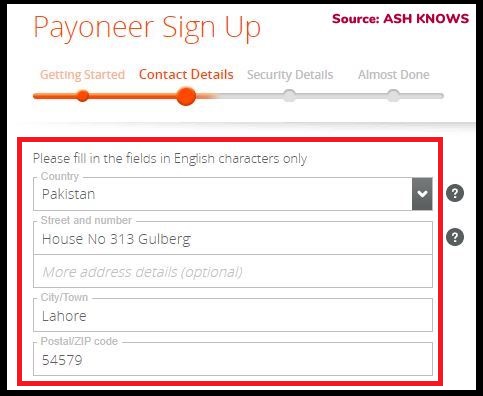 Payoneer Account for Fiverr - ASH KNOWS