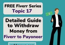 Withdraw Money from Fiverr to Payoneer - ASH KNOWS